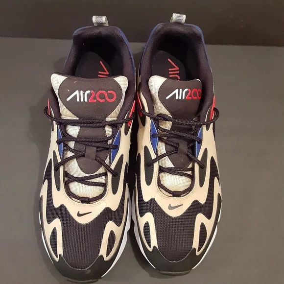 - NIKE AIR MAX 200 2019 TEAM GOLD UNIVERSITY RED BLACK AQ2568-700 MENS SIZ… - Picture 2 of 15